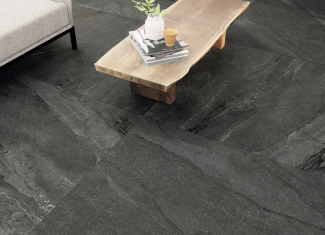 Carrelage effet pierre Argent 120×120 – Lab Halley