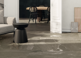 Carrelage effet pierre Mud 120×120 – Lab Halley