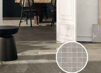 Carrelage effet pierre Mud Malla 30×30 – Lab Halley