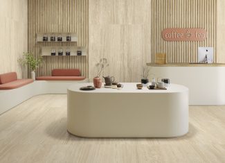 Carrelage intérieur effet pierre mat 60×60 – Venice Miele