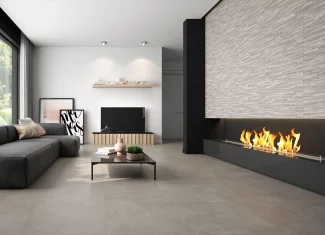 Carrelage intérieur mat effet béton Gris 60×60 – Serene