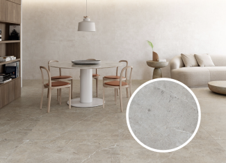 Carrelage intérieur effet pierre 120×120 – Unika Grey