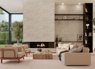 Carrelage intérieur effet pierre 120×120 – Unika Light