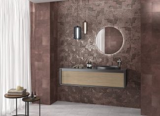 Carrelage metal 20×20 Décor Cooper – Metal Tiles