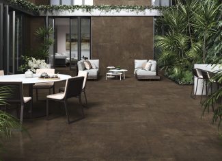 Carrelage effet métallique Lapado Copper 80×160 – Oneway