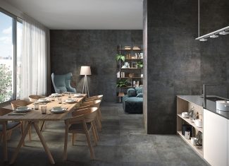 Carrelage effet métallique Lapado Night 60×120 – Oneway