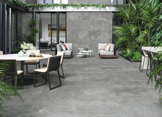 Carrelage effet métallique Lapado Steel 80×160 – Oneway