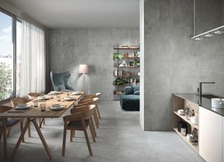 Carrelage effet métallique Lapado Steel 60×60 – Oneway