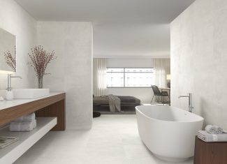 Carrelage effet métallique Lapado White 60×120 – Oneway