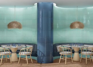 Carrelage mur intérieur brillant 5×30 – Sidney Aqua