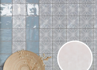 Carrelage mural intérieur brillant Easton White 13×13 – Melody