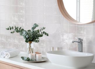 Carrelage mural intérieur brillant Leilani 13×13 – Melody