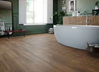 Carrelage intérieur effet parquet 30×30 – Parque Cerezo – Sajonia