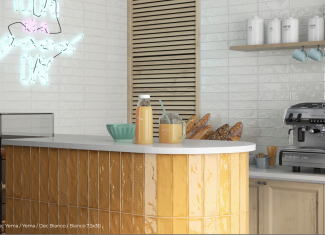 Carrelage intérieur brillant 7,5×30 – Rain Kaki