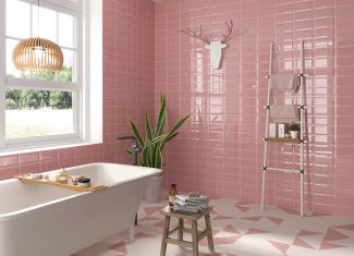 Carrelage intérieur mur brillant 10×20 – Plus Bissel – Pink