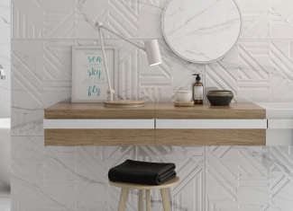 Carrelage intérieur poli marbre blanc scaled 60×120 – Naples