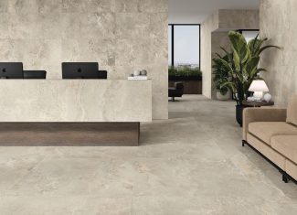 Carrelage intérieur effet pierre 60×60 – Dome Nut