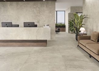 Carrelage intérieur effet pierre 60×120 – Dome Nut