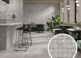 Carrelage intérieur effet pierre 60×120 – Mos Dome Ash