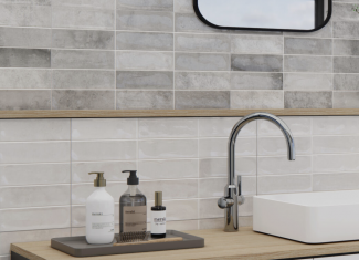 Carrelage mural effet Zellige 31,6×60 Pre Ponto Grey