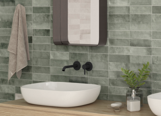 Carrelage mural effet Zellige 31,6×60 Pre Ponto Green