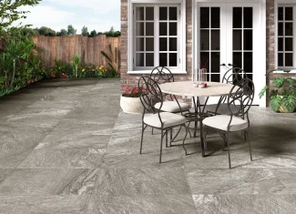 Carrelage extérieur effet marbre Gris 60,5×60,5 – Piazza