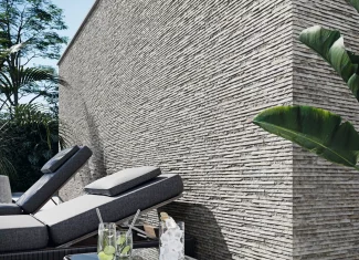 Carrelage relief effet pierre mat 21 x 63 – Wall Grey – Iguazu