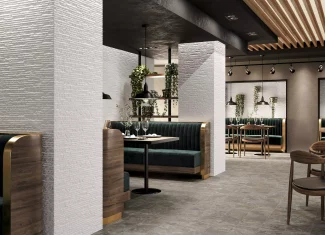 Carrelage relief effet pierre mat 21 x 63 – Wall White – Iguazu