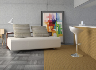 Carrelage mosaïque hexagonale Mustard 32×29 – Matt Sixties