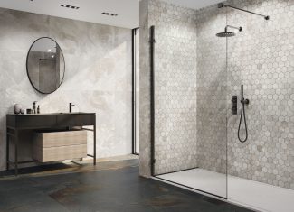 Carrelage effet pierre antidérapant White 60×90 – Slate