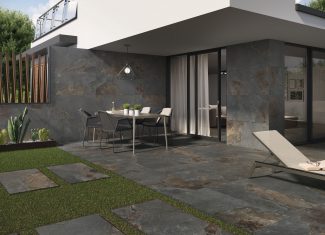 Carrelage effet pierre Black 60×90 – Slate