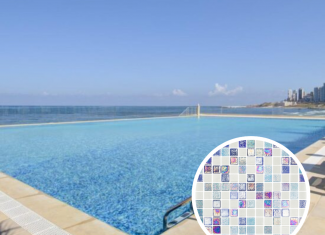 Mosaïque mur et sol brillant 33,4×33,4 Arctique – Passeport