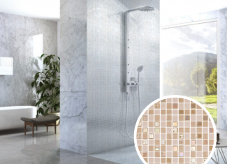 Mosaïque mur et sol brillant 33,4×33,4 Durban – Passeport