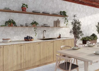 Carrelage mur et sol effet pierre relief White 40×62 – Andes