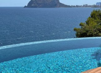 Mosaïque mur et sol brillant Niebla Tikal 5×5 – Lagoon