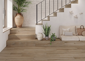 Carrelage sol et mur imitation parquet mat Roble 20×120 – Albar