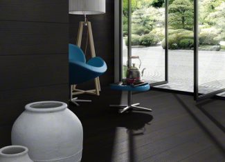 Carrelage sol mur effet bois 19,4 x 120 Okinawa-R Carbon – World Woods