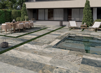 Carrelage sol et mur effet pierre mat Green 29,5×60 – Bali