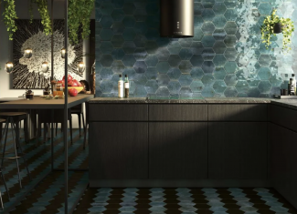 Carrelage mur intérieur brillant Blue 15×17,3 – Hope