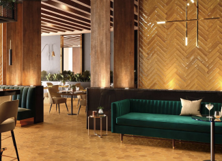 Carrelage hexagonal mur et sol intérieur mat Ocre 15×17,3 – Hope