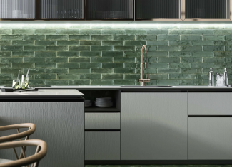 Carrelage hexagonal mur et sol intérieur mat Olive 15×17,3 – Hope