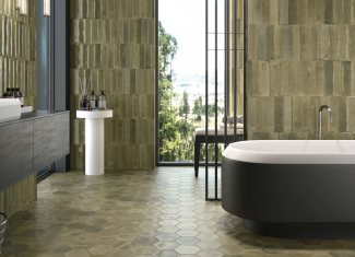 Carrelage mur intérieur brillant Mink 6×25 – Hope