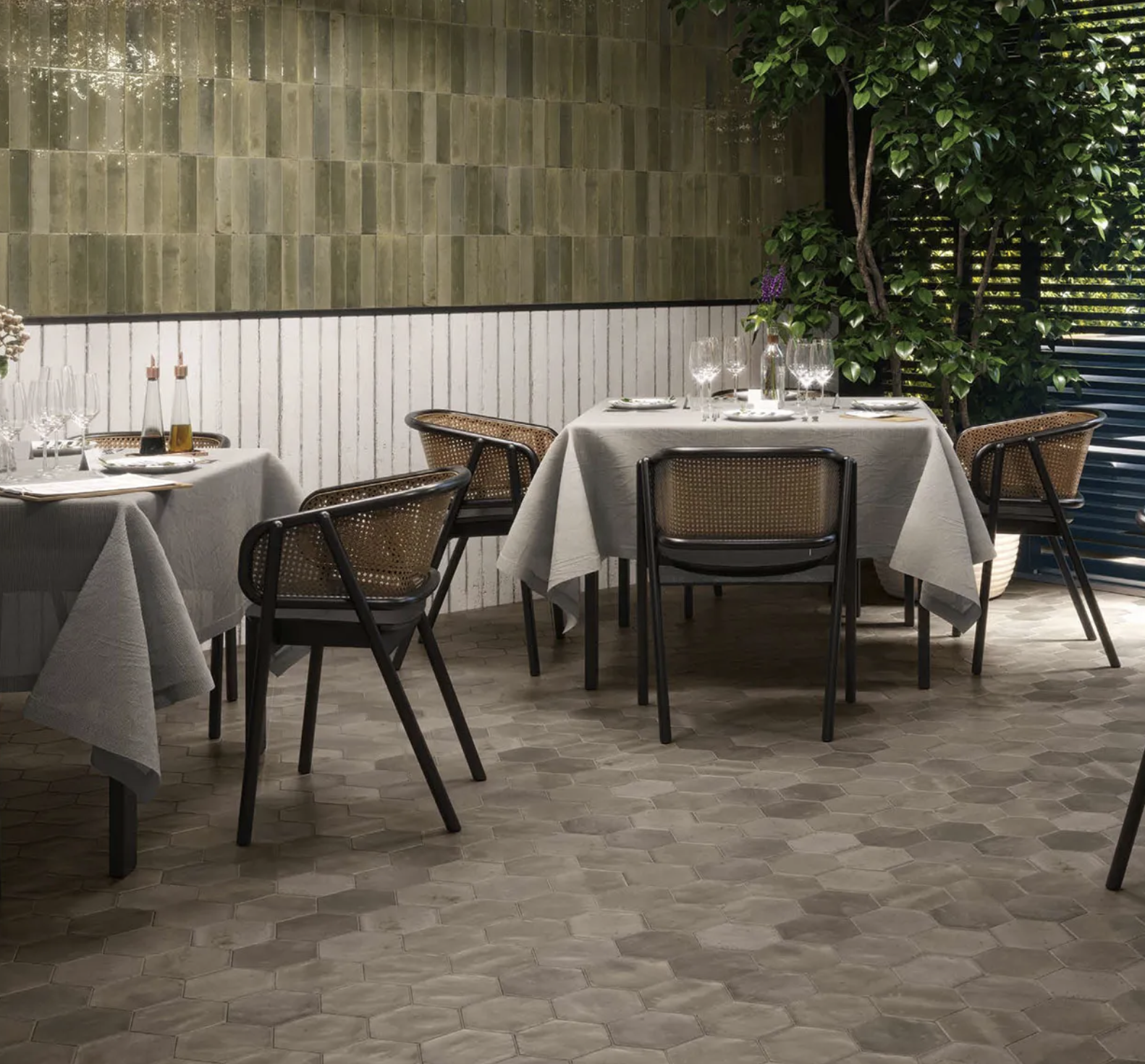 Carrelage mur intérieur brillant Olive 6×25 – Hope