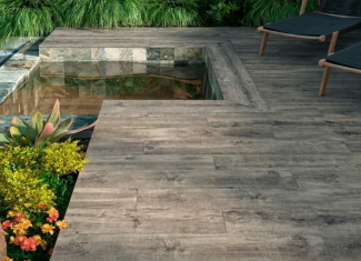 Carrelage effet bois gris – 20 x 120 cm – Boreal ceniza