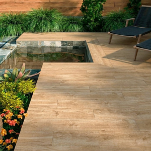 Carrelage effet bois - 20 x 120 cm - Boreal Olivio