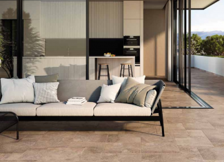 Carrelage imitation pierre – 44 x 66 cm – Modular Pórfido