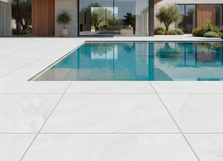 Margelle effet pierre blanche – 33x 120 – Halley White