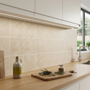 Carrelage mosaïque effet pierre beige – 30×30 – Pulse cream | TACO 10