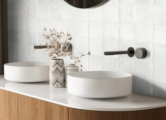 Faïence effet zellige blanc brillant – 10×10 – Fresh White