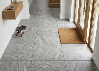 Carrelage effet pierre gris – 60×60 – Pulse grey – Mykonos Ceramica